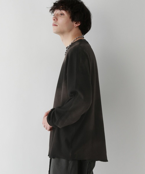 「REmastered」 長(zhǎng)袖Tシャツ MEDIUM ブラック メンズ