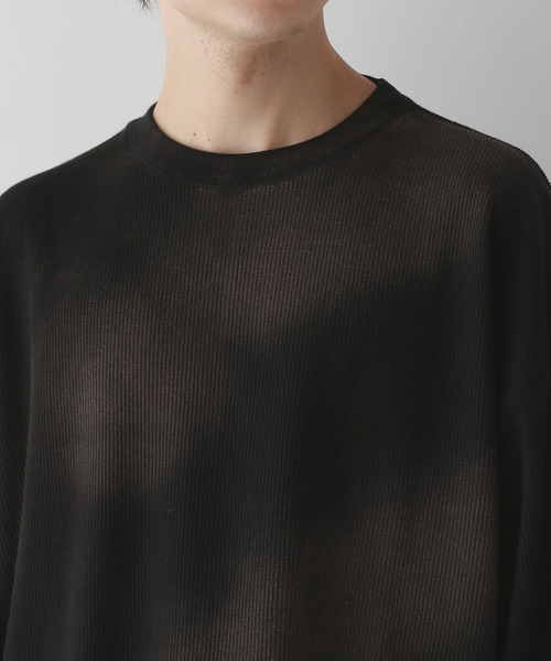「REmastered」 長(zhǎng)袖Tシャツ MEDIUM ブラック メンズ