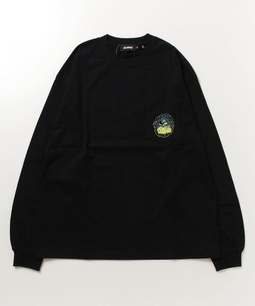 「XLARGE」 長袖Tシャツ L ブラック メンズ