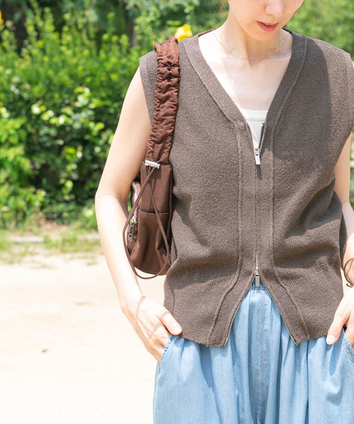 ITEMS URBAN RESEARCH ベスト ITEMS URBANRESEARCH ベスト ジレ ブークレジップベスト