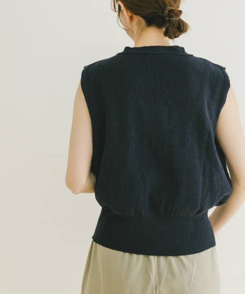 URBAN RESEARCH - レディース　リバーシブル/ユニセックスUiscel　ボアロングベストベストジレ ITEMS URBANRESEARCH ベスト ジレ ブークレジップベスト