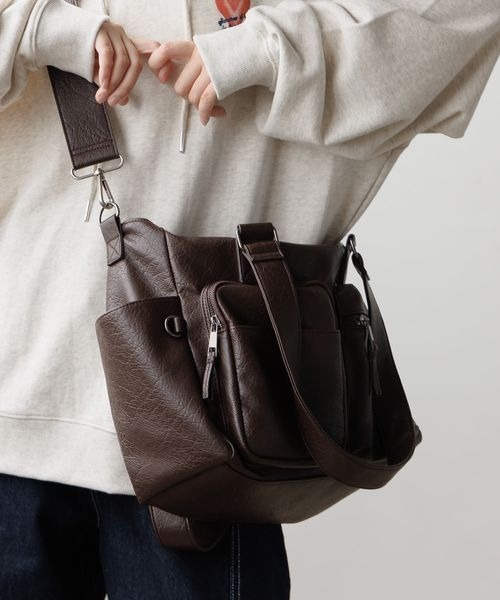 PBLIM ボストンバッグ 「UNISEX」10ポケットボストンバッグ