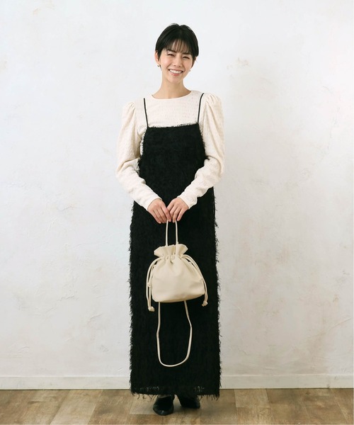 OUR HOME パンダショルダーバック　巾着　2ウェイ　グレー OUR HOME パンダショルダーバック 巾着 2ウェイ グレー OUR HOME