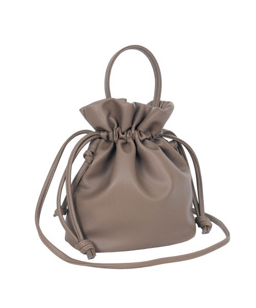 COACH バッグ ショルダーバッグ ワンショルダー 2way 巾着バッグ COACH / コーチ 本革 レザー 巾着型ショルダーバッグ ワン