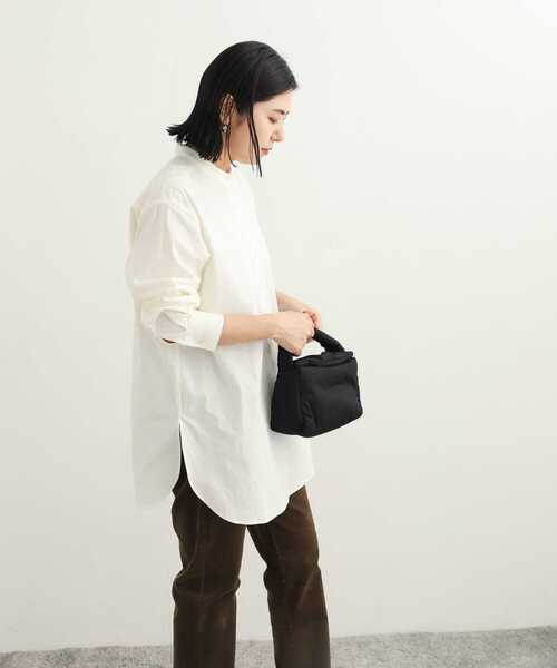 「URBAN RESEARCH DOORS」 長袖チュニック MEDIUM オフホワイト レディース