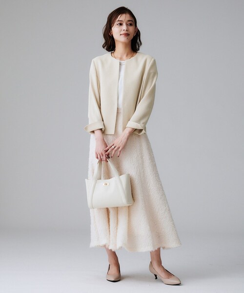 UNTITLED（アンタイトル） ジャケット ノーカラージャケット 「短丈