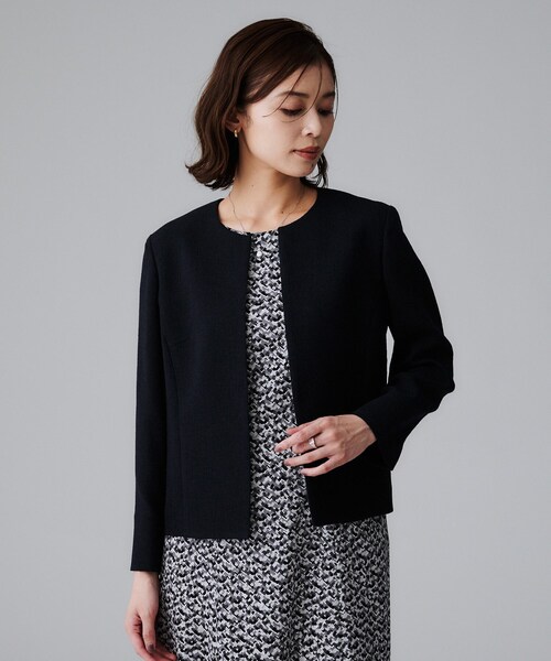 UNTITLED（アンタイトル） ジャケット ノーカラージャケット 「短丈