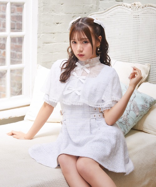 ROJITA（ロジータ） 半袖ワンピース FREE サックスブルー レディース