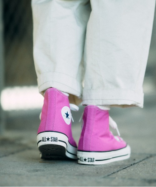 CONVERSE 「CONVERSE」 ハイカットスニーカー 9h ピンク メンズ