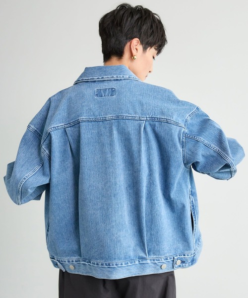 新品BARNYARDSTORM デニムジャケット BARNYARDSTORM デニムジャケット gジャン / ルーズシルエット