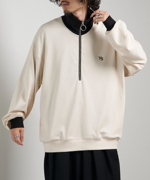 「Lui's」 長袖Tシャツ 2 ホワイト メンズ