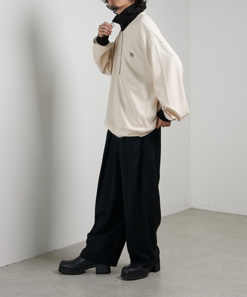 「Lui's」 長袖Tシャツ 2 ホワイト メンズ