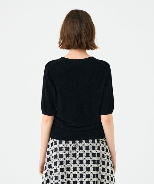 Ballsey(ボールジィ) ニット セーター ストレッチベルベット ハーフ Ballsey(ボールジィ) ニット セーター ストレッチベルベット ハーフ