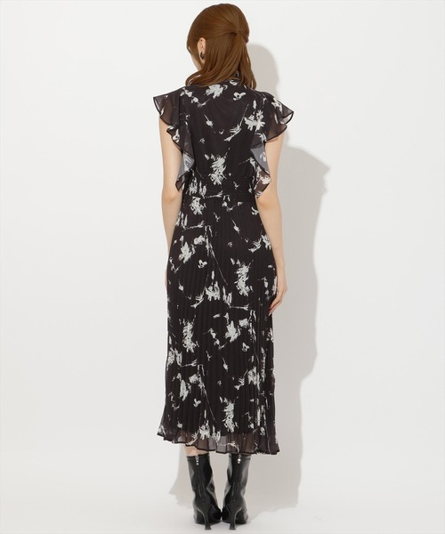 And Couture ワンピース シフォンプリーツワンピース : ZOZOTOWN