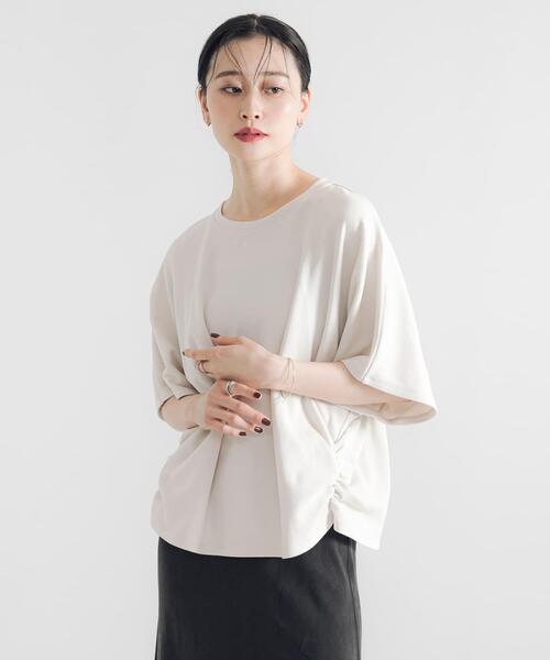 アーバンリサーチトップス URBAN RESEARCH（アーバンリサーチ） tシャツ サイドギャザードルマン
