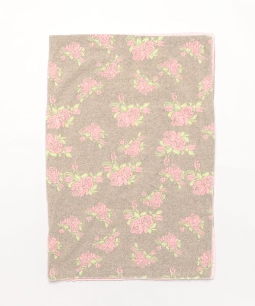 aimoha（アイモハ） ブランケット レトロフラワー柄のマルチ