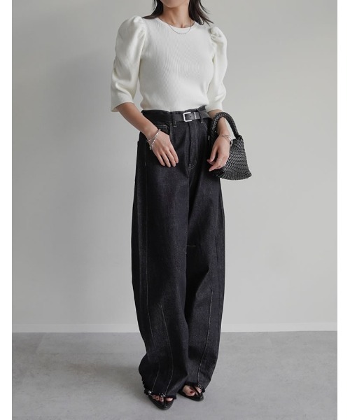 Re:EDIT（リエディ） ニット セーター 「静電気防止」「保湿