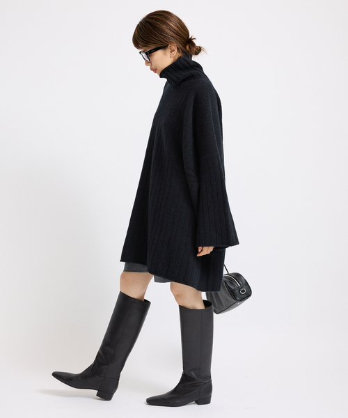 IENA（イエナ） ニット セーター ワイドリブBIGプルオーバー