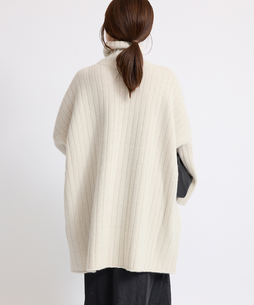IENA（イエナ） ニット セーター ワイドリブBIGプルオーバー