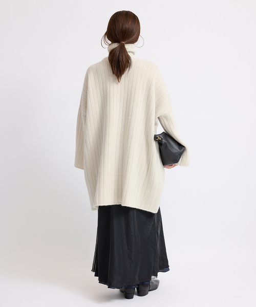 IENA（イエナ） ニット セーター ワイドリブBIGプルオーバー