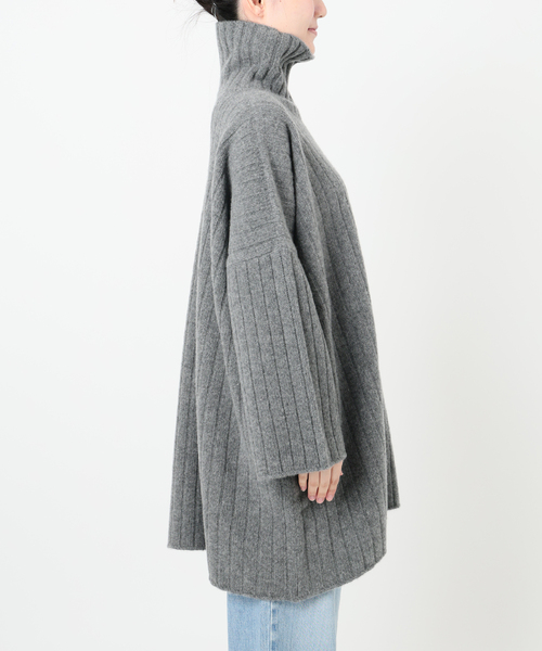 IENA（イエナ） ニット セーター ワイドリブBIGプルオーバー