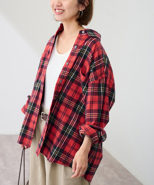 FRAMeWORK（フレームワーク） ブラウス シャツ ネルチェックシャツ