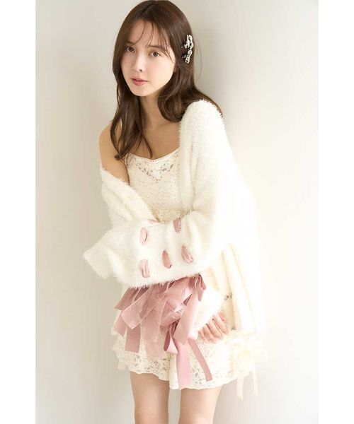 snidel  【Halloween】レースリボンキャミワンピース スナイデルホーム Halloween レースリボンキャミワンピース SNIDEL