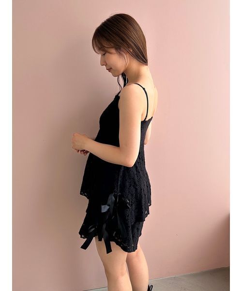 SNIDEL HOME パジャマ ルームウェア 「Halloween」レースリボン