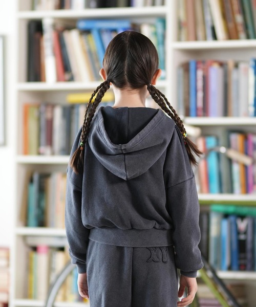 【ROXY】フード付き ジップアップパーカー（裏起毛/厚手） ROXY（ロキシー） パーカー HISTORICAL LOGO ZIP /ロキシーロゴバック
