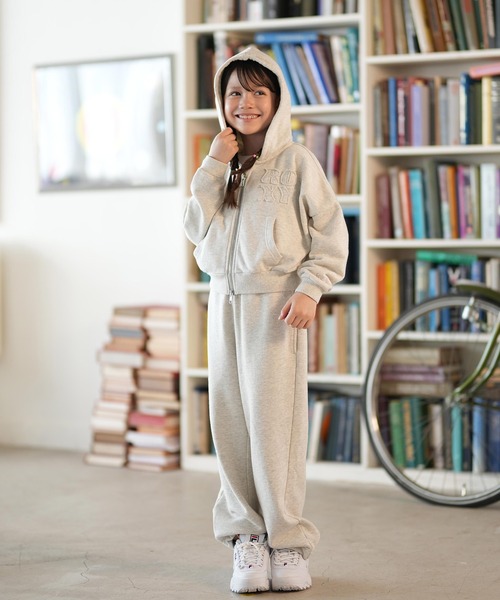 ROXY（ロキシー） パーカー ジップアップ パーカー キッズ スウェット