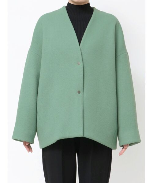 ELENDEEK（エレンディーク） ジャケット ノーカラージャケット