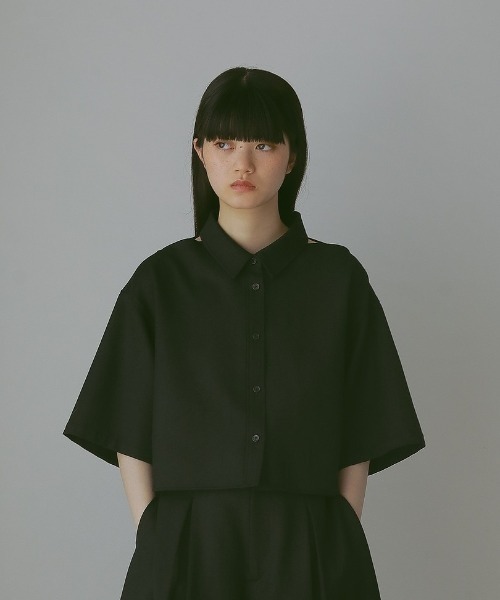 「CASA FLINE」 半袖シャツ FREE ブラウン レディース_画像3