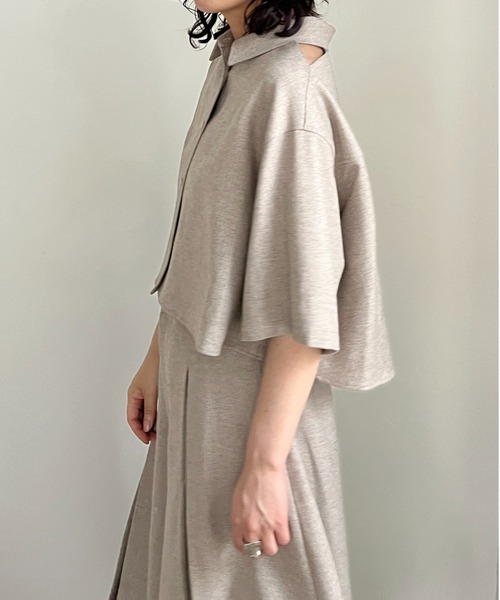 「CASA FLINE」 半袖シャツ FREE ブラウン レディース_画像7