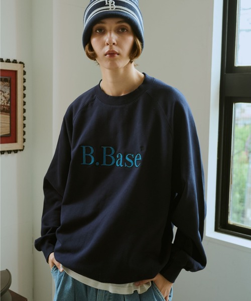 BROKEN BASE（ブロークンベース） パーカー B.Base Framed Panel Sweat