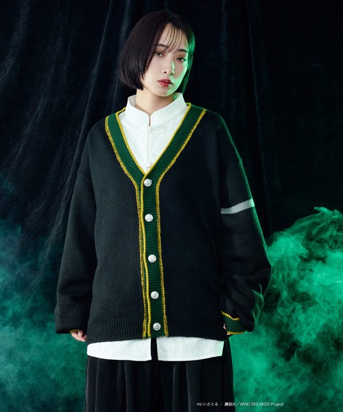 Ellno Loset（エルノロゼット） カーディガン 「WIND BREAKERコラボ