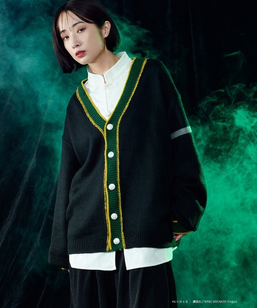 Ellno Loset（エルノロゼット） カーディガン 「WIND BREAKERコラボ