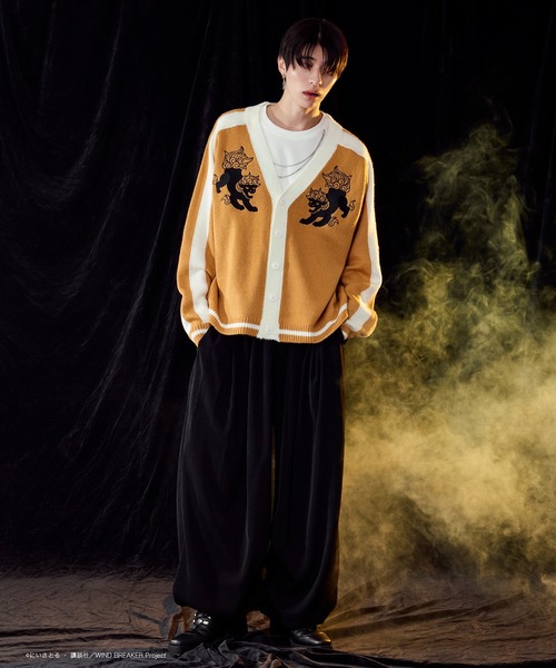 Ellno Loset（エルノロゼット） カーディガン 「WIND BREAKERコラボ