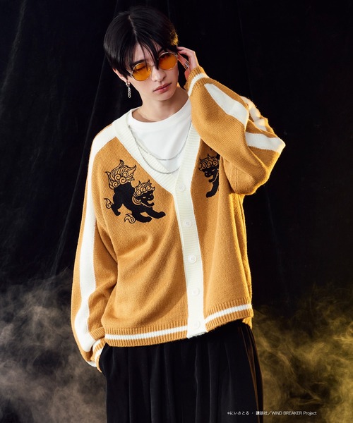 Ellno Loset（エルノロゼット） カーディガン 「WIND BREAKERコラボ