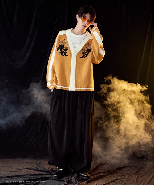 Ellno Loset（エルノロゼット） カーディガン 「WIND BREAKERコラボ