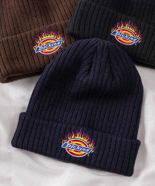 45RPM インディゴ　ニット帽　新品　タグ付き Dickies（ディッキーズ） ニット帽 ニットキャップ 「73」「Dickies