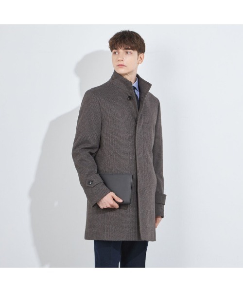 SUIT SELECT チェスターコート コート ショートスタンドコート メンズ
