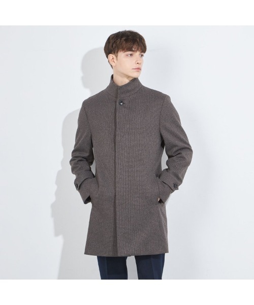 SUIT SELECT チェスターコート コート ショートスタンドコート メンズ