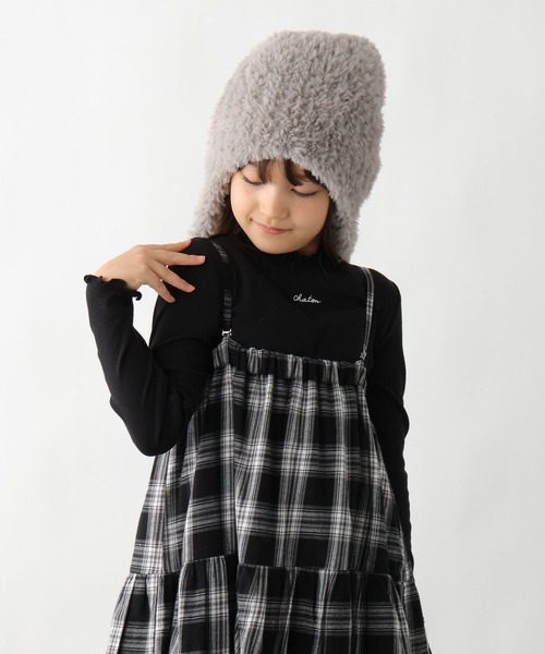 GLOBAL WORK（グローバルワーク） tシャツ 温度調節テレコメロー長袖 