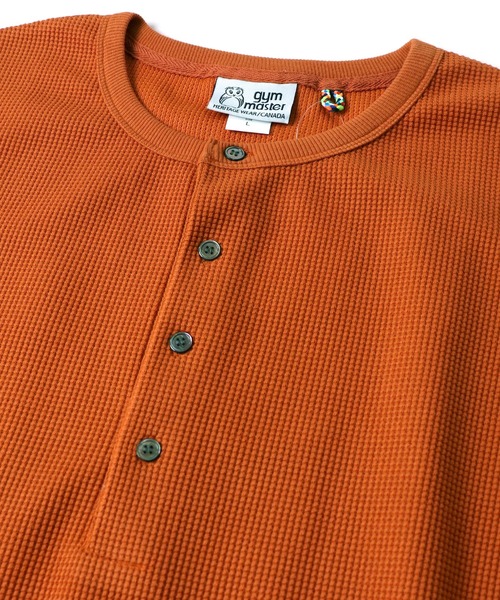 「gym master」 半袖Tシャツ LARGE オレンジ メンズ_画像3