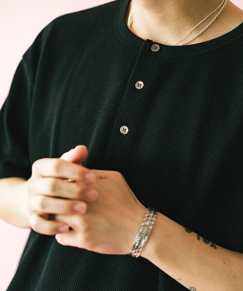 「gym master」 半袖Tシャツ LARGE オレンジ メンズ_画像7