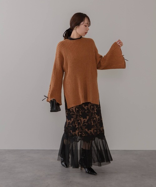 「Leja」 半袖ワンピース 1 ブラック レディース_画像2