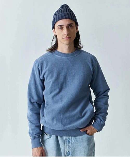 【美品】DOMINGO HEAVY CREW SWEAT スウェット　S GOOD ON（グッドオン） トレーナー スウェット HEAVY CREW SWEAT