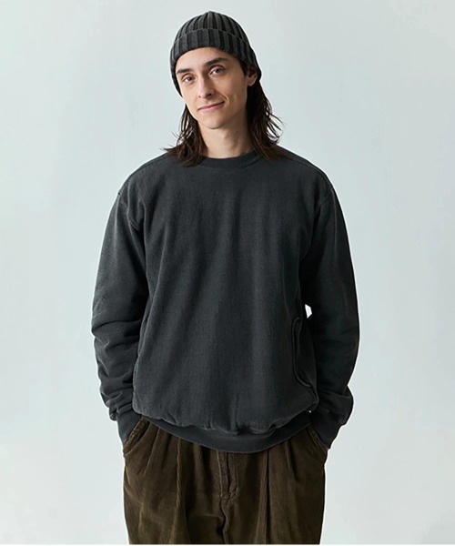 【美品】DOMINGO HEAVY CREW SWEAT スウェット　S GOOD ON（グッドオン） トレーナー スウェット HEAVY CREW SWEAT