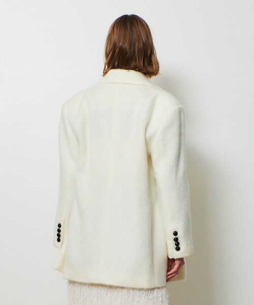 allureville（アルアバイル） コート チェスターコート シャギーハーフ