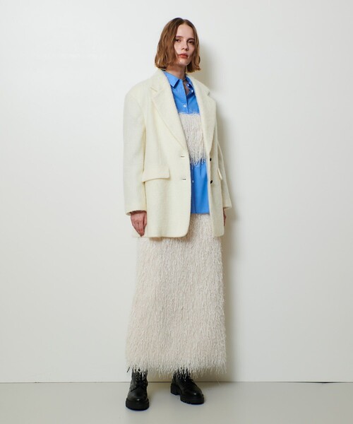 allureville（アルアバイル） ダッフルコート コート シャギーハーフ